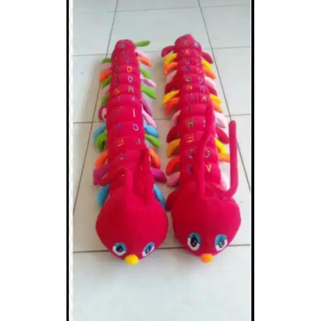 boneka Ulil ulat panjang jumbo