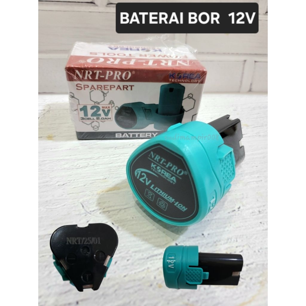 Baterai BOR 12v NRT- kingelectronicmedan