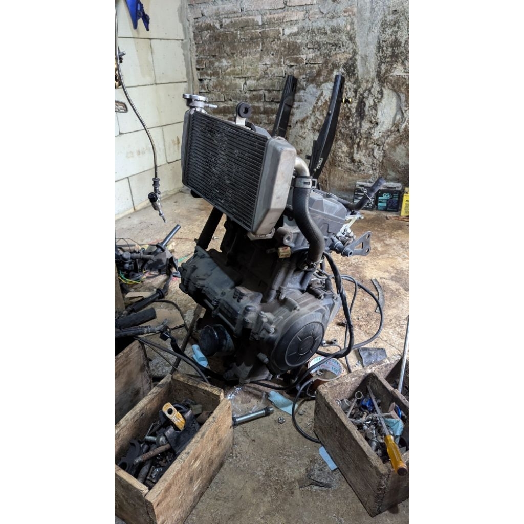 Mesin set yamaha r25 low km fullset