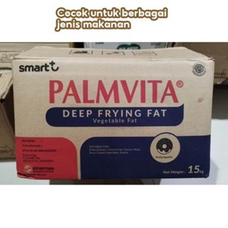 

PALMVITA MINYAK PADAT 15 KG / PALMVITA DEEP FAT FRYING 15 KG