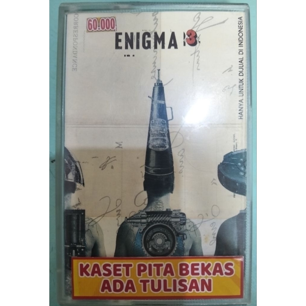 kaset pita bekas enigma 3