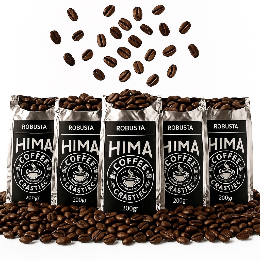 

Kopi Bubuk Hitam Robusta Classic 1kg 5pcs