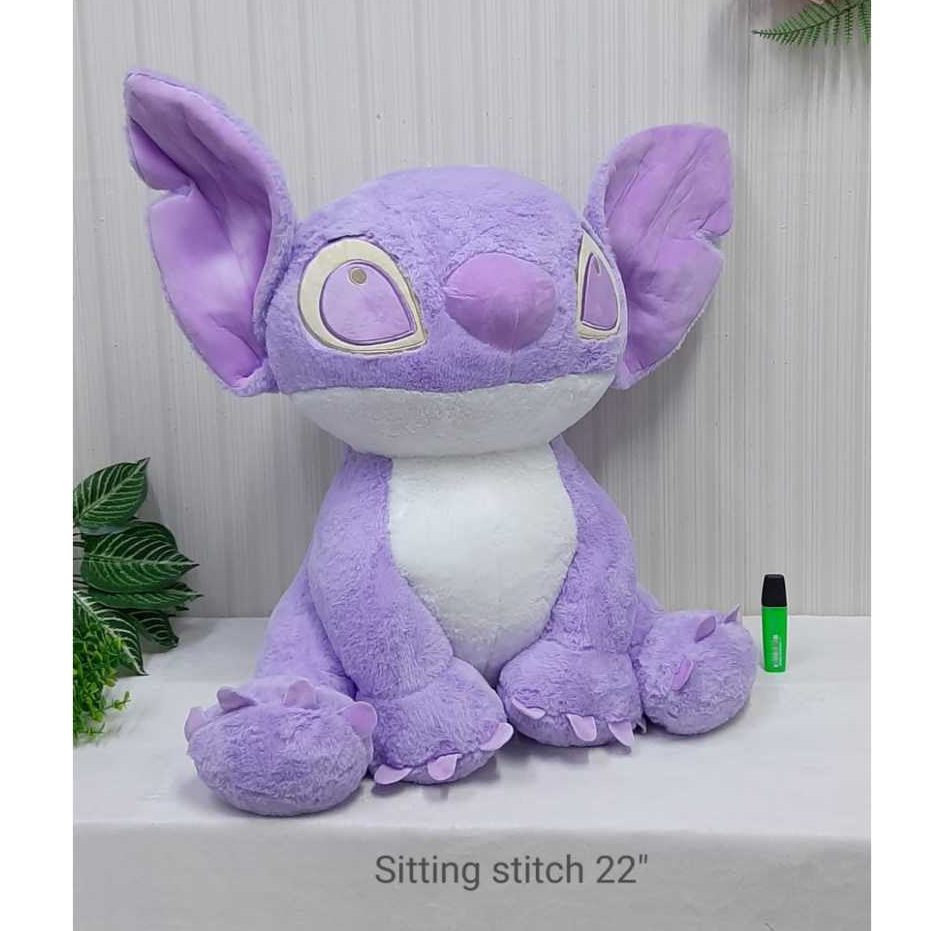 Boneka Stitch Ungu 55cm kado anak hadiah ultah kekasih