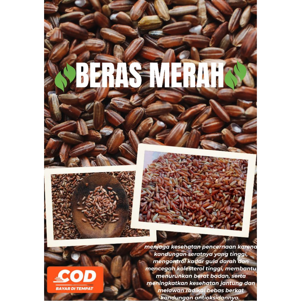

Beras merah harga murah 5kg