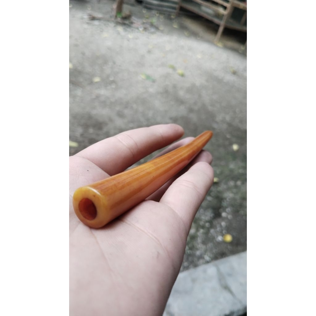 once/pipa rokok tulang kebo lawasan