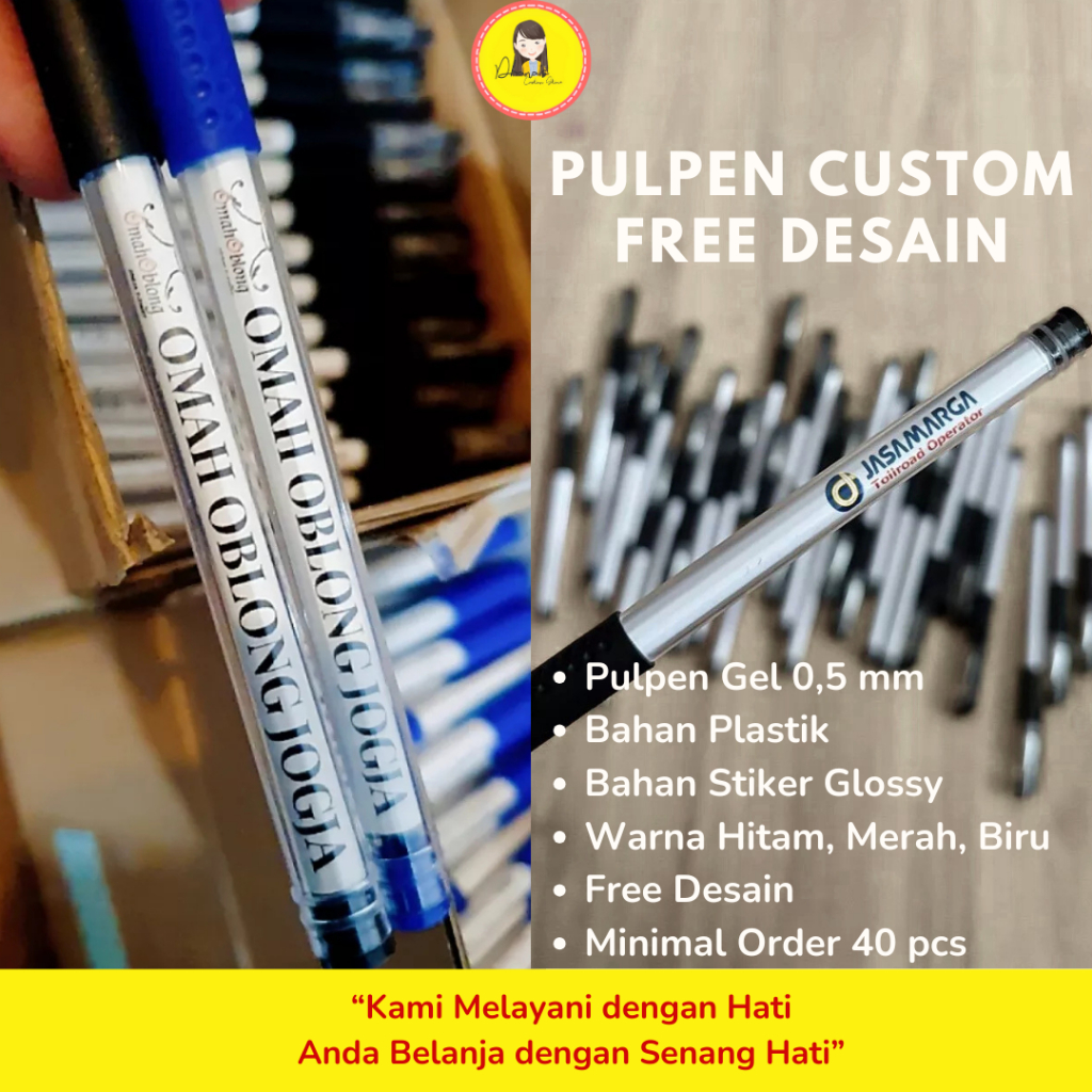 

PULPEN CUSTOM FREE DESAIN