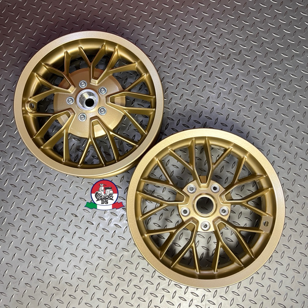 Velg Original Piaggio Y Spoke Gold Vespa Sprint Primavera S LX LXV