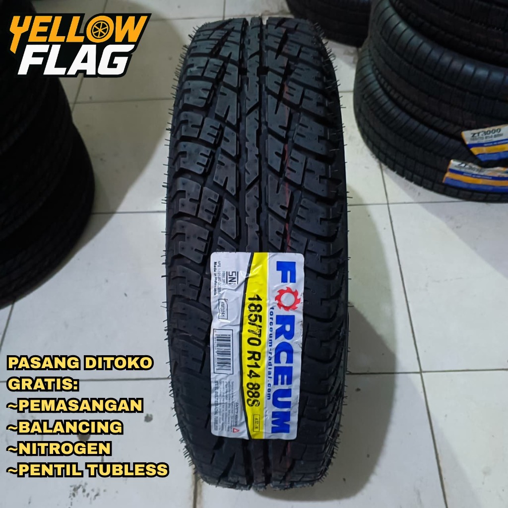 Ban Mobil Semi Offroad Ring 14 Forceum ATZ 185 70 R14 Bisa Untuk Mobil Muatan Ban R14