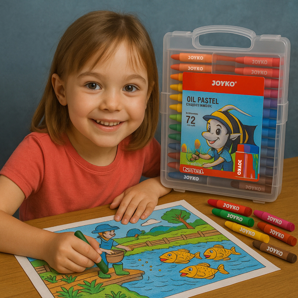 

HIGH QUALITY Crayon Lab Non Toxic Crayon Triangular Crayon Lab Triangle Crayon Plastik Anti Kotor Tangan