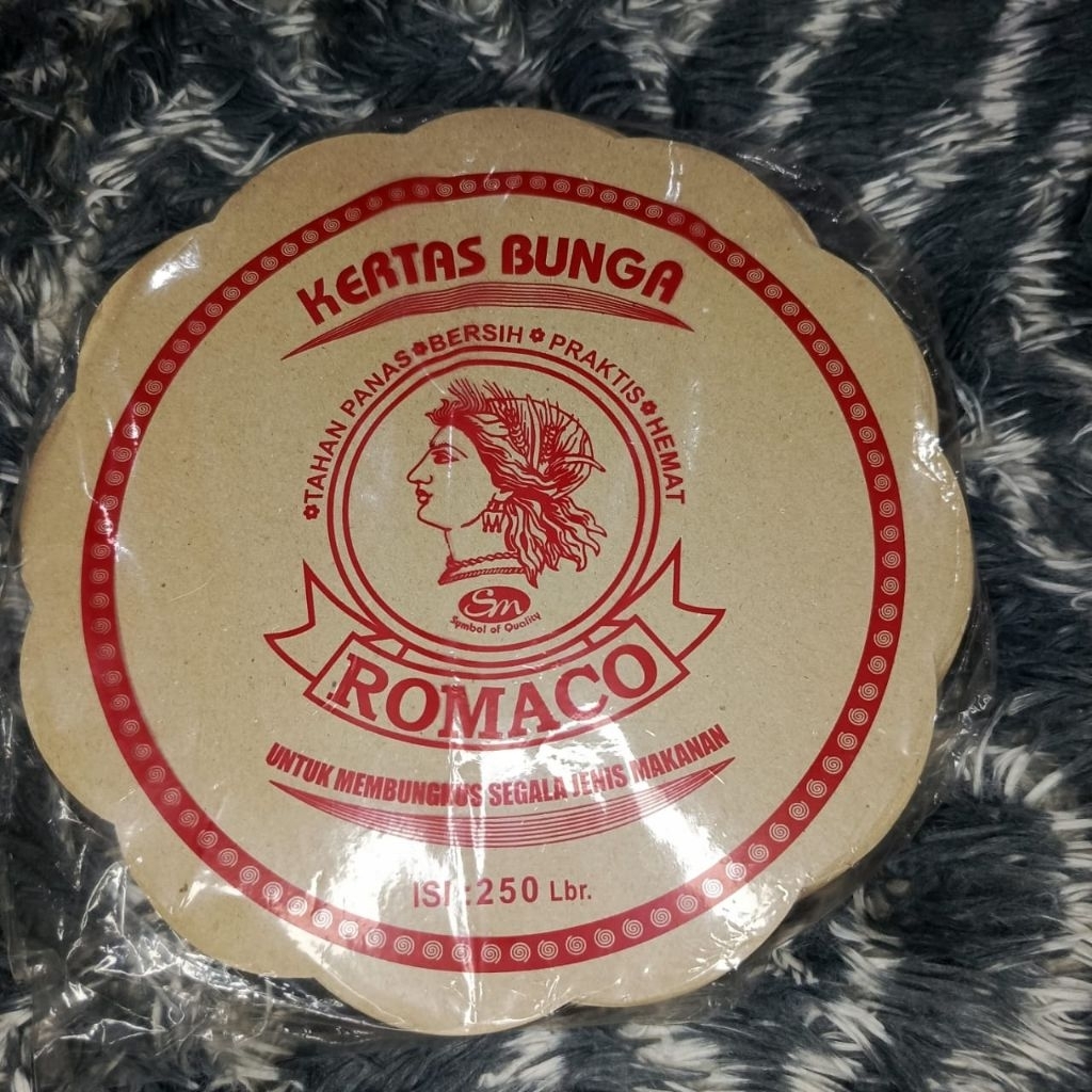 KERTAS NASI BENTUK BUNGA