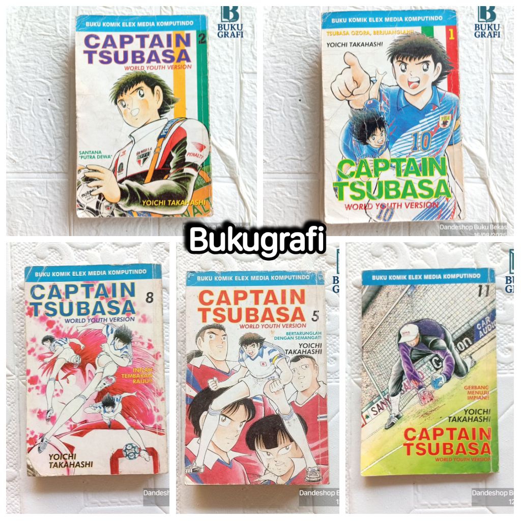 Captain Tsubasa World Youth Version - Komik Bekas Preloved Original Cabutan