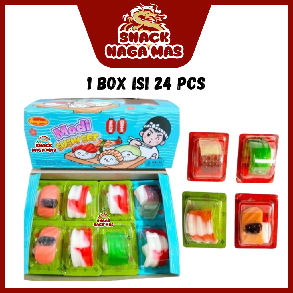 

RANJANI MODI SUSHI SET SUSI SET [1 BOX ISI 24 PCS]