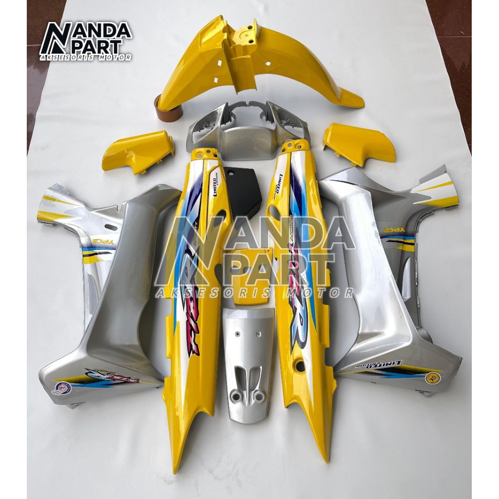 bodi set fiz r | fiz r fullset | bodi fullset fiz r kuning silver premium | bodi fizr premium