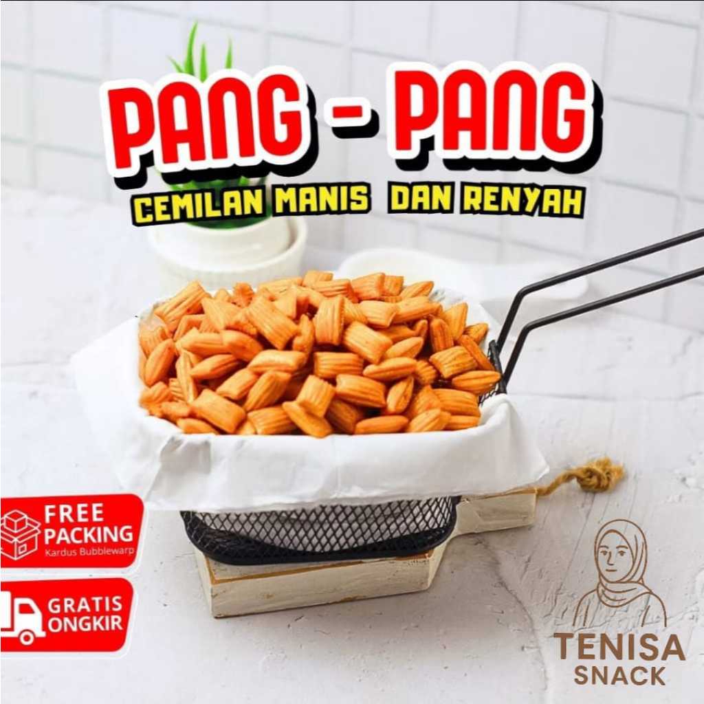 

1kg Cemilan Pang Pang/Pangpang manis gurih
