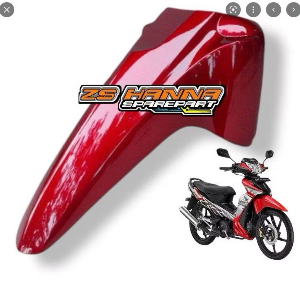 Spakbor Supra 125 Selebor Supra SPAKBOR Depan Supra X 125 Merah SLEBOR Supra Depan Belakang Batman S