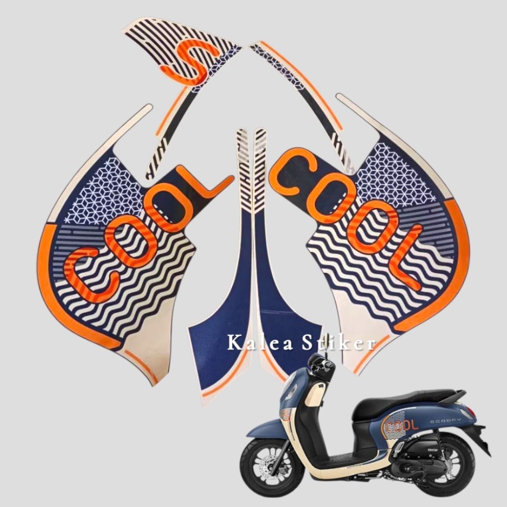 striping lis polet body scoopy fashion cool 2021 2022 blue