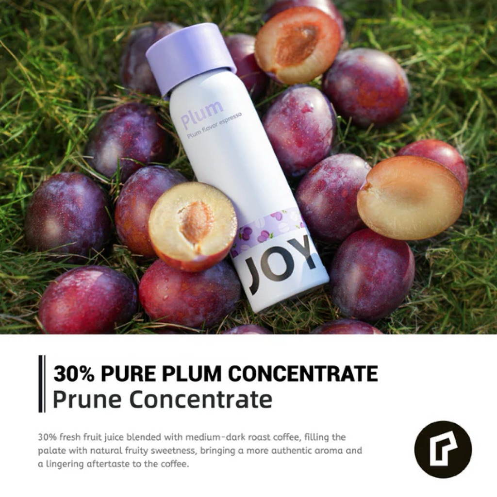 

Joyinbag P8 Plum Nitro Coffee [ Plum Coffee ] Nitro Kopi Instan 8 x 250ml Porsi Per Tube
