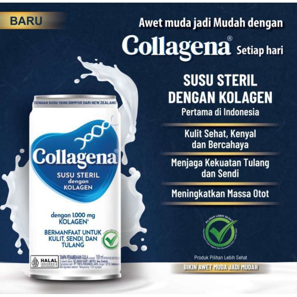 

SUSU STERIL COLLAGENA 189ml