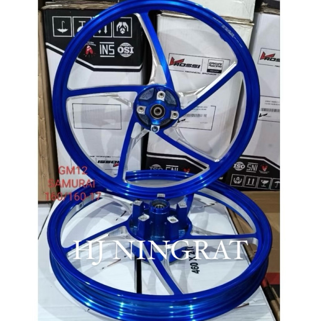 Velg vrossi v rossi kzr Mx king jupiter fizr vega 140/160-17 VROSSI SAMURAI MODEL KZR YAMAHA JUPITER