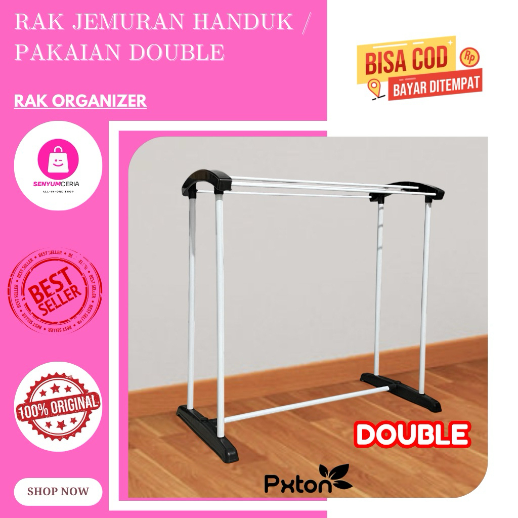 [SCS]- Rak jemuran handuk / Jemuran Handuk / Jemuran Pakaian / Jemuran Baju / Jemuran handuk portabl