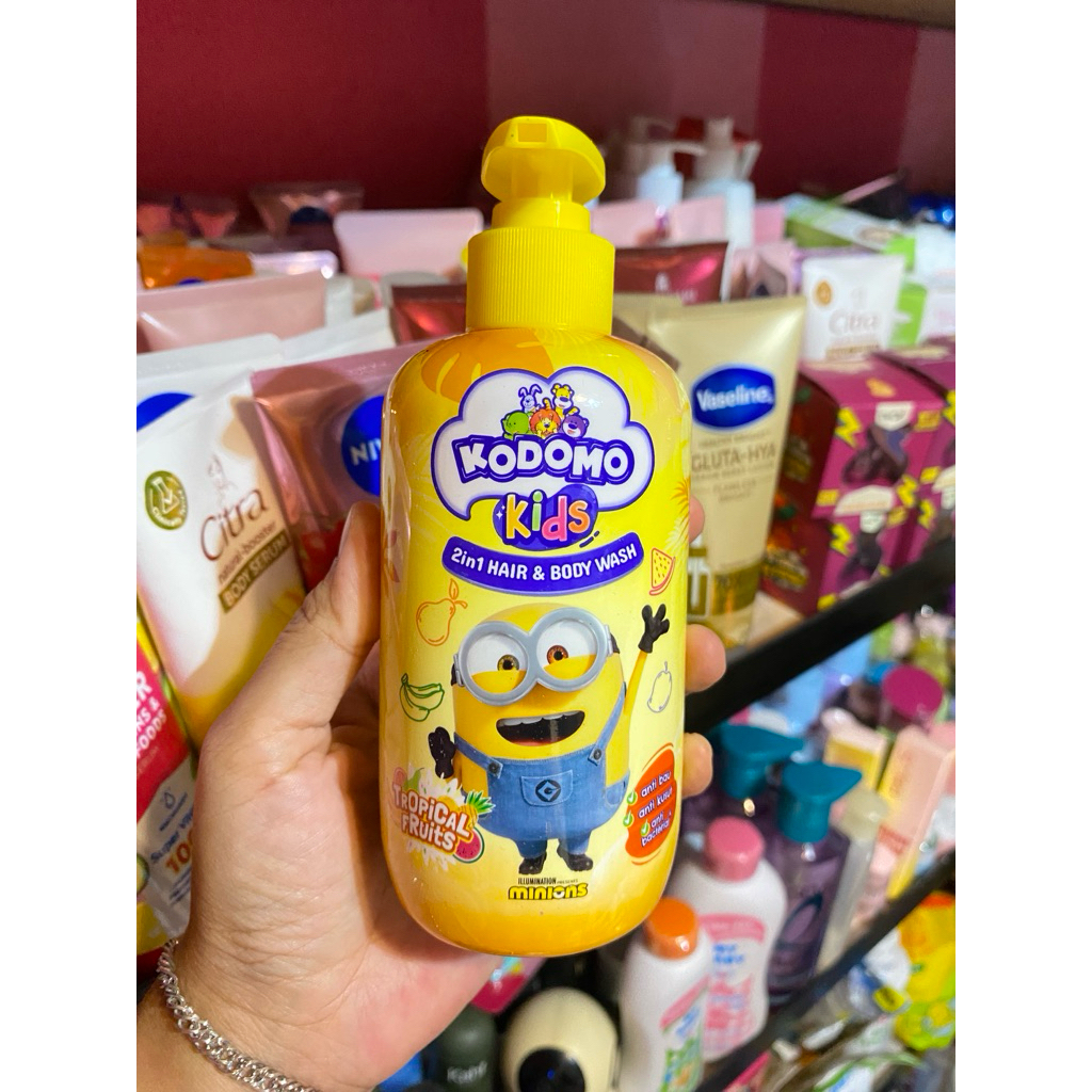Kodomo 2in1 sabun&sampo minion 300ml