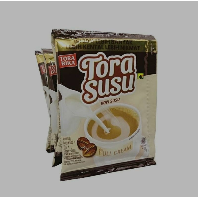 

TORABIKA TORA SUSU FULL CREAM 1 RENCENG (ISI10)