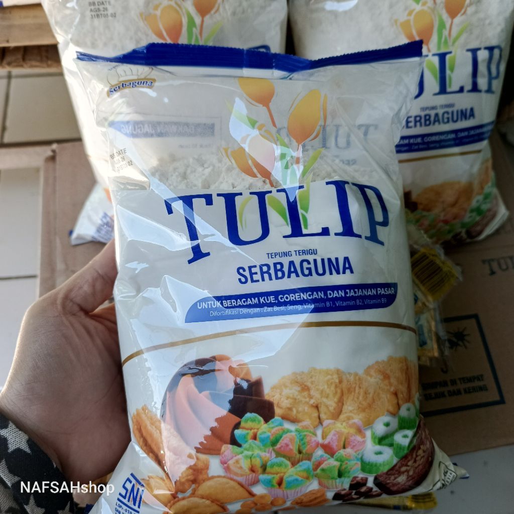 

tepung terigu tulip kemasan 1kg