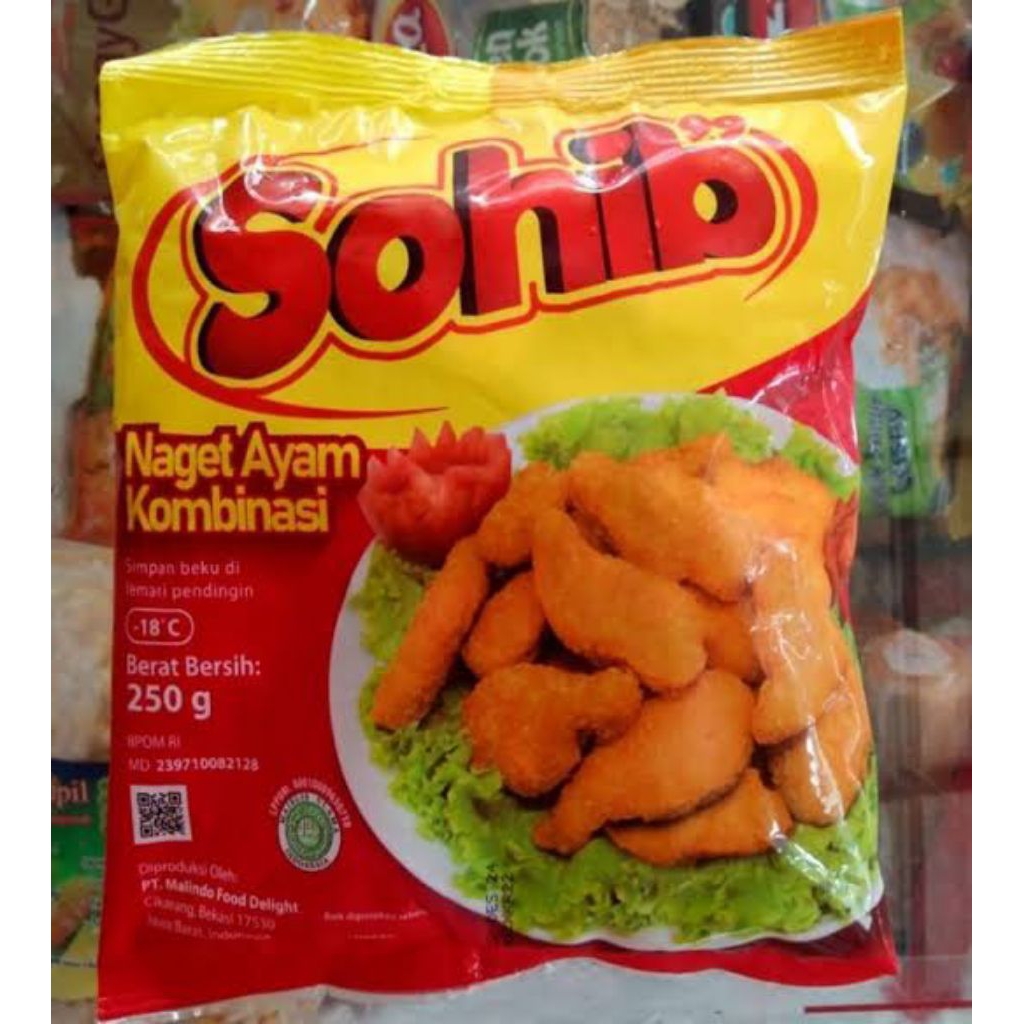 

Nugget Ayam Sohib 250 gr (Frozen Food)