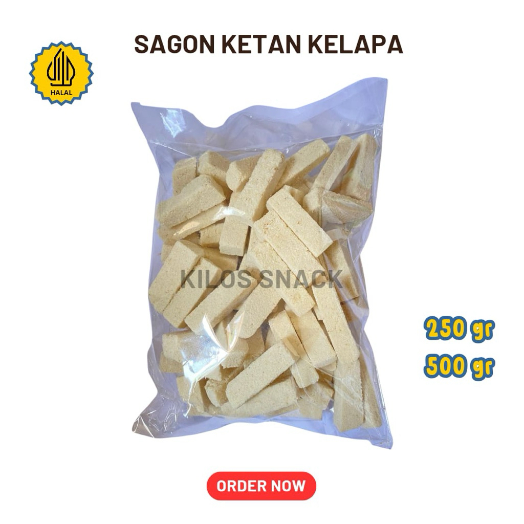 

sagon ketan kelapa enak gurih manis kemasan kiloan