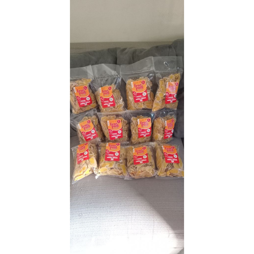 

Kerupuk Telur Asin asli home industry