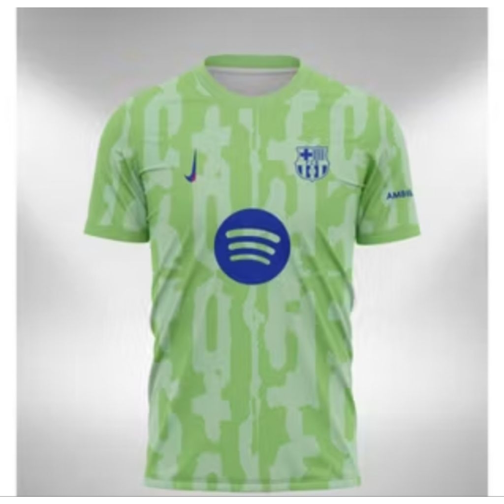 JERSEY FC BARCELONA Home AWAY TERBARU GRATIS NICKNAME KAOS BOLA