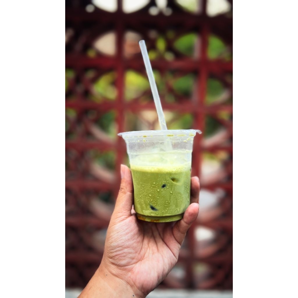 

ICED MATCHA LATTE By Mister Bron (KHUSUS PENGIRIMAN INSTAN)