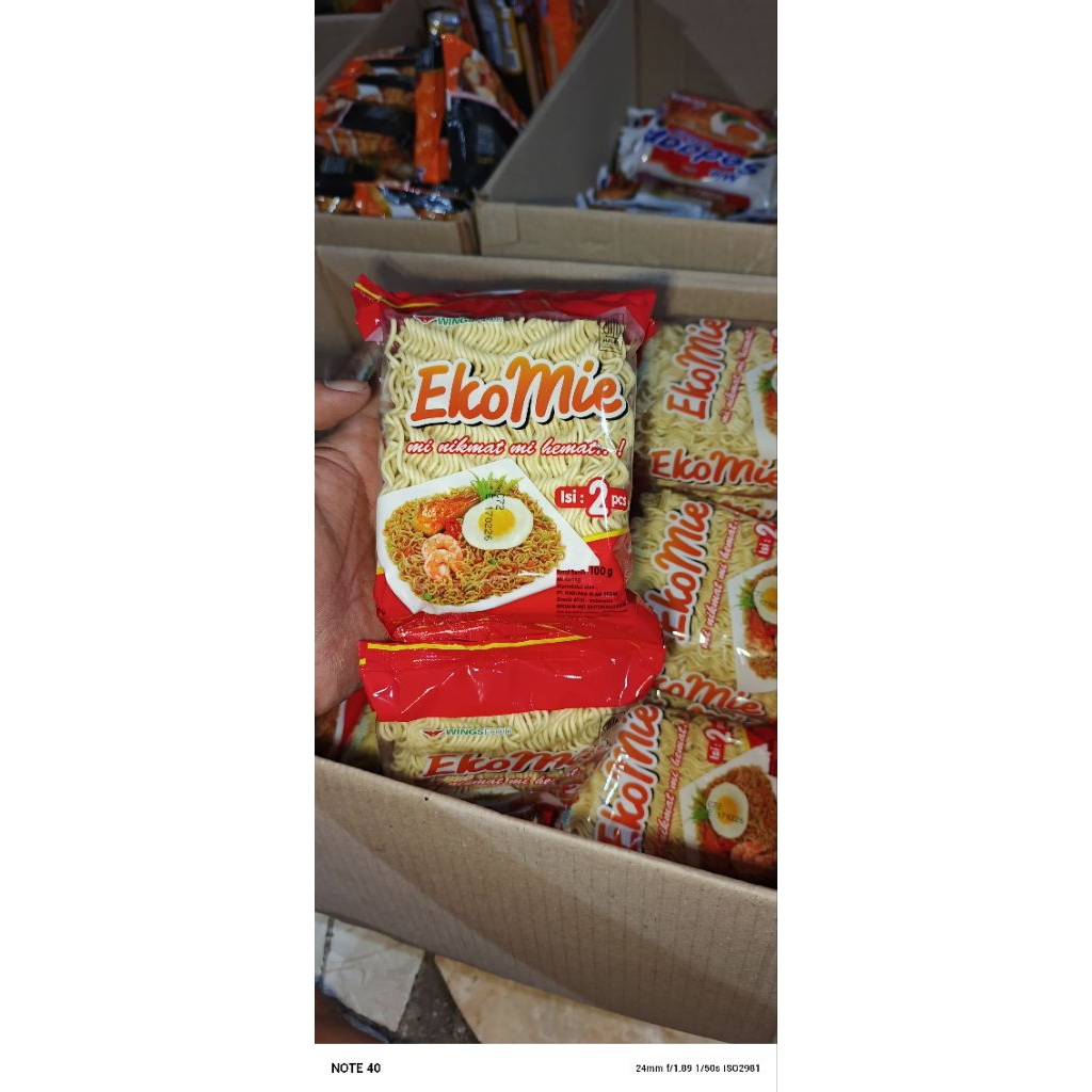 

Eko mi Renceng per karton isi 40 pcs