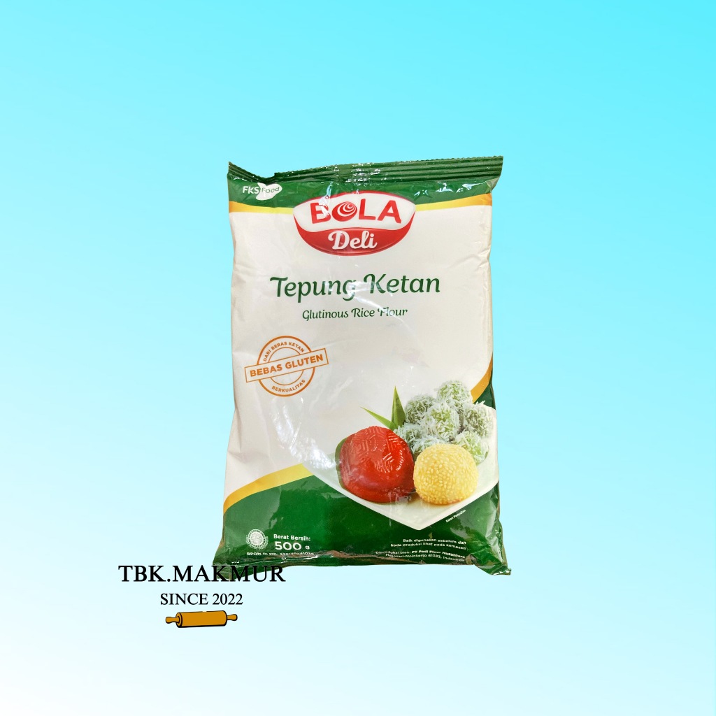 

Bola Deli Tepung Ketan Glutinous Rice Flour 500Gr