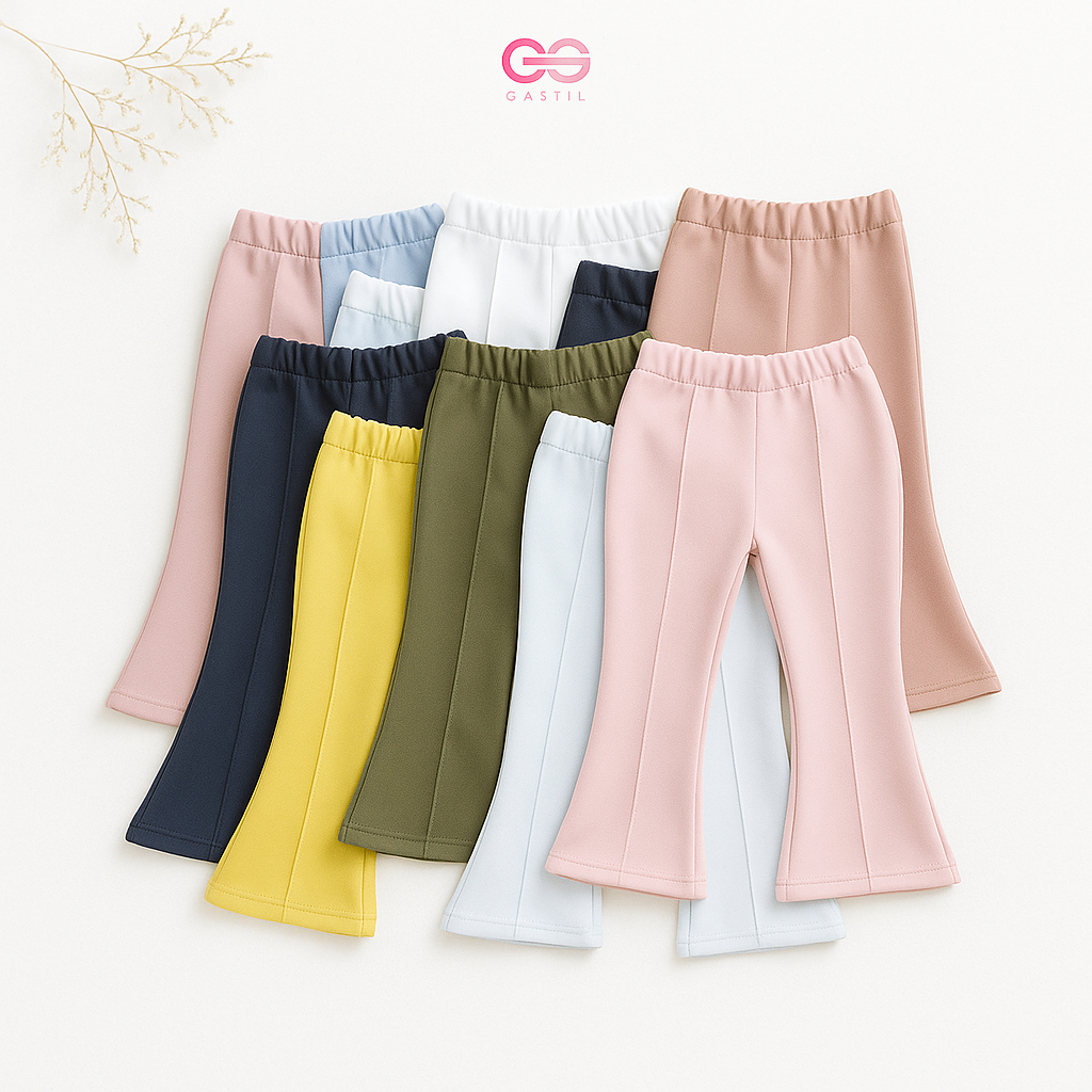 GASYIL  Celana anak wanita / Celana Scuba Cutbray Anak Perempuan Celana Scuba Premium / Celana Anak