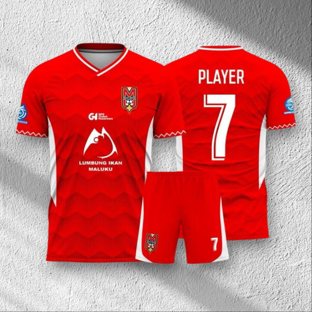 JERSEY MALUT UNITED TERBARU 2025/2026 GRATIS NIKNAME. KAOS BOLA