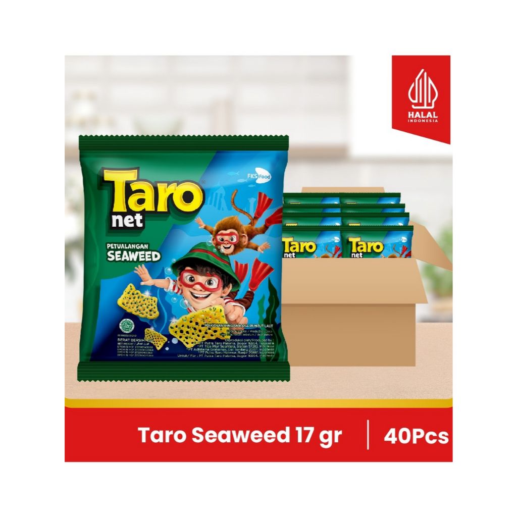 

Paket Bundling - Taro - Seaweed - Small Pack - 17gr - 6pcs