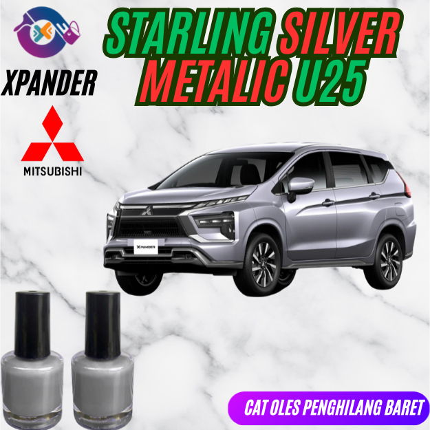 Cat Oles Starling Silver Metalic U25 Mitsubishi Xpander Silver metalik