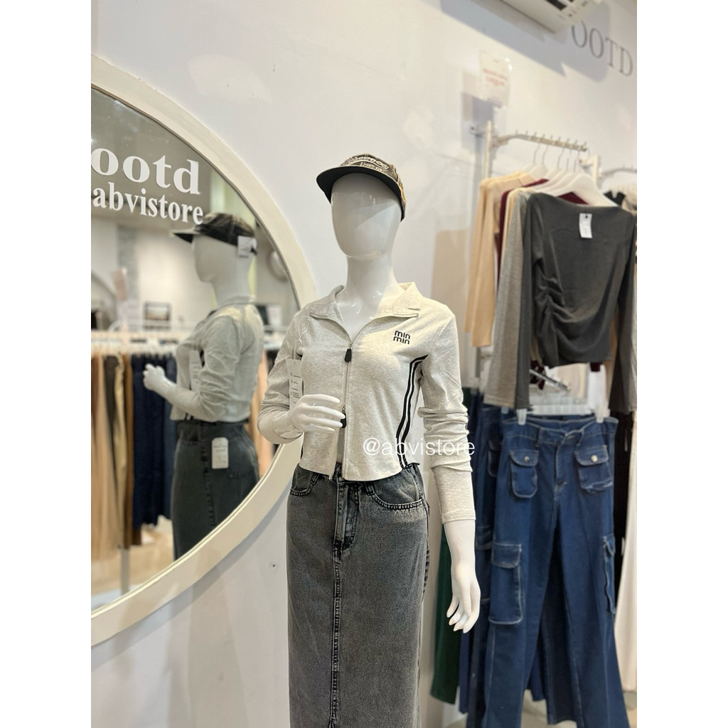 Jacket Double Zipper minmin