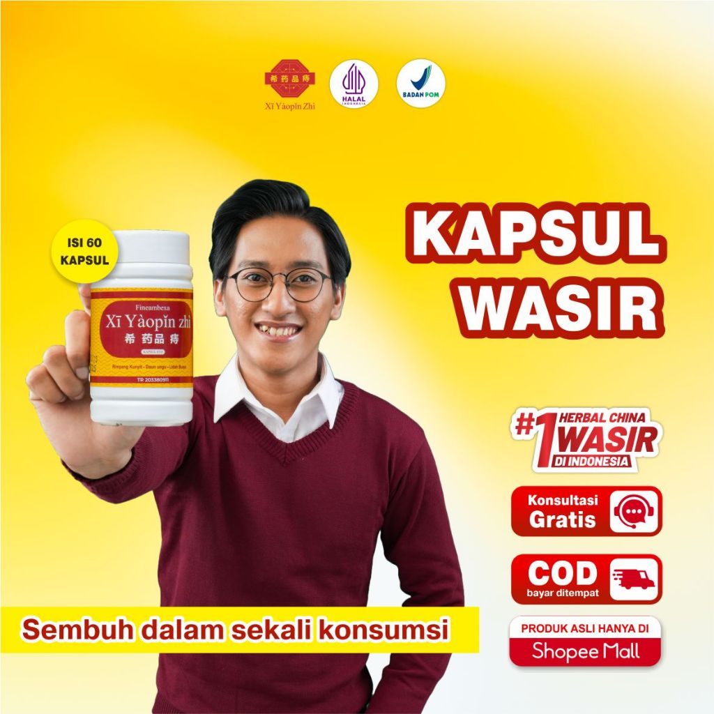Xi Yaopin Zhi Kapsul – Solusi Ambeien Berdarah & Non Berdarah