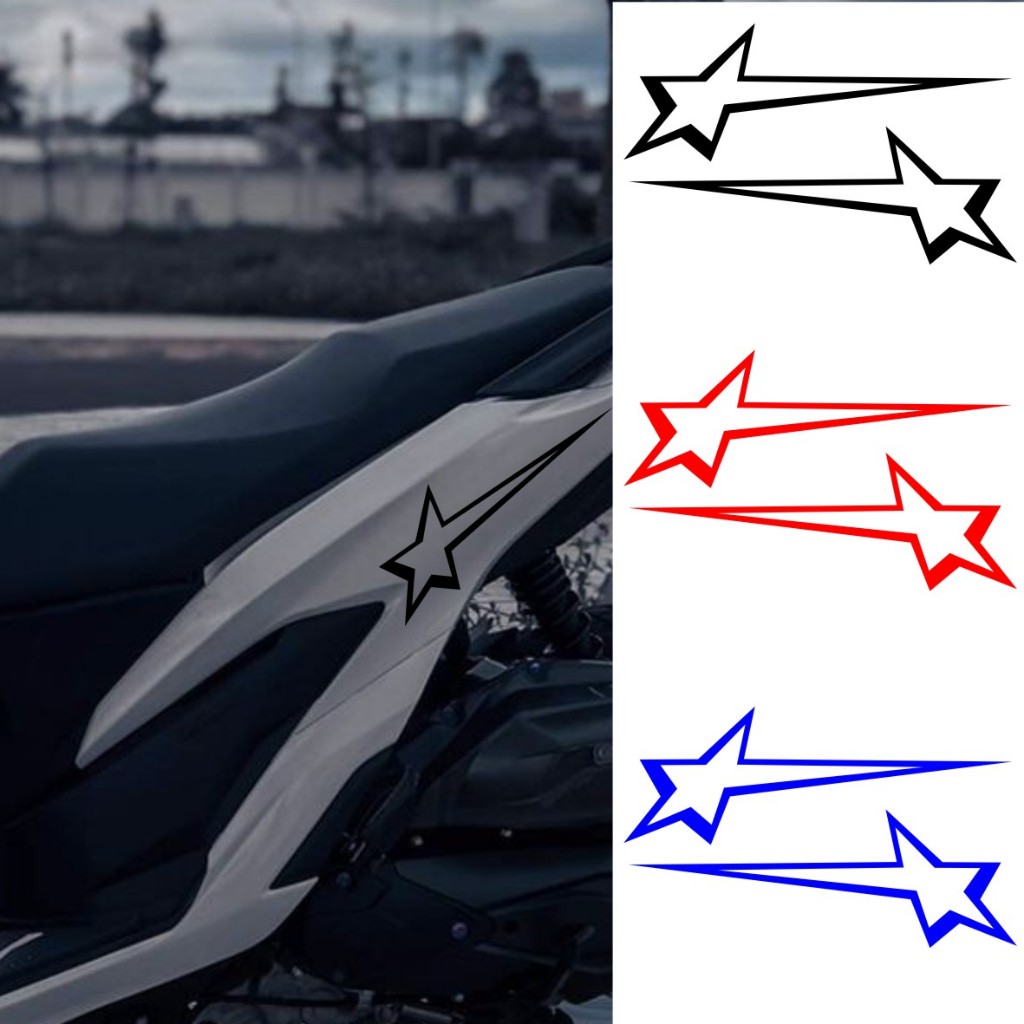 

STIKER CUTTING STIKER MOTIF BINTANG STIKER TEMPEL WATER PROOF