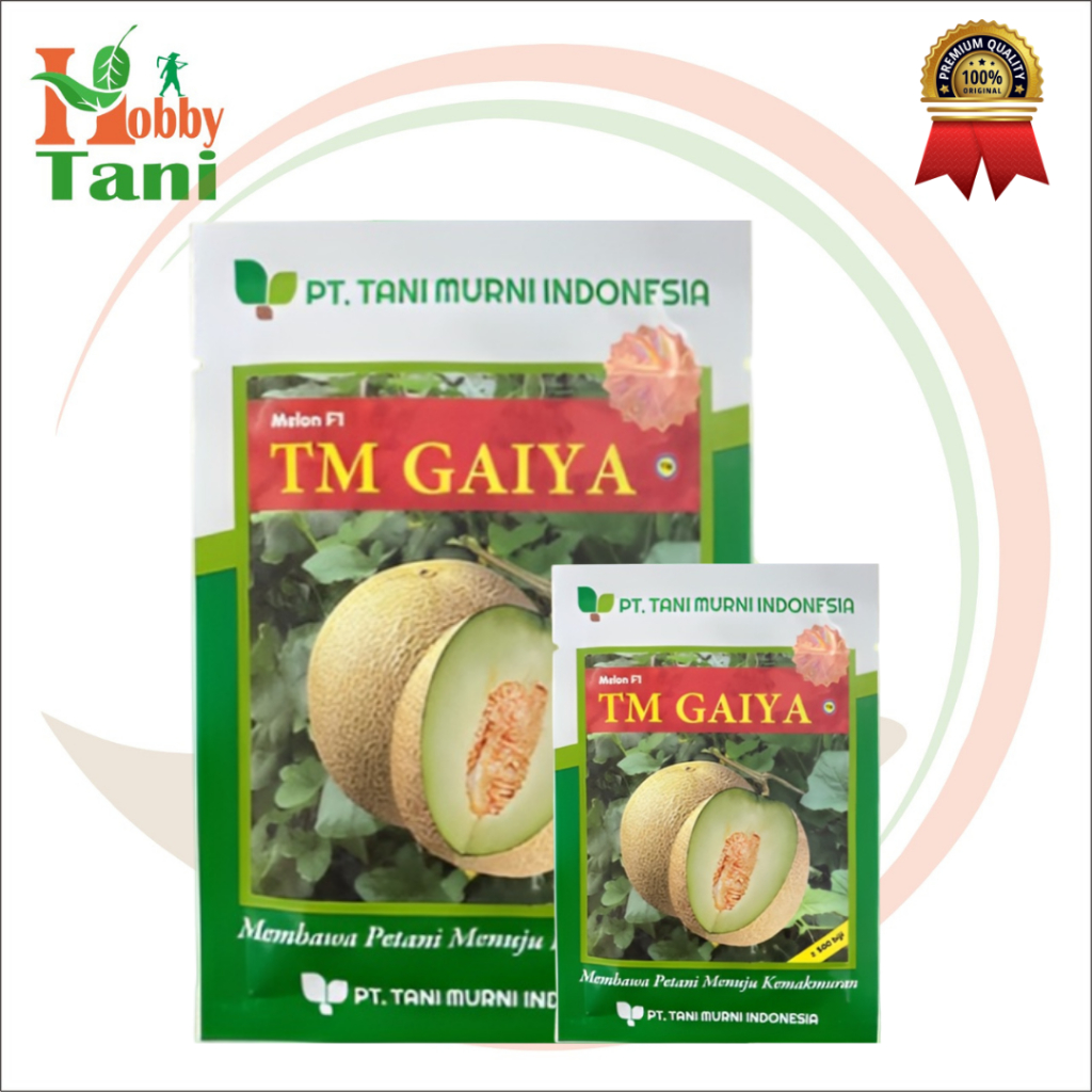 Benih Melon TM Gaiya F1 500 Biji Benih Melon Super - Original TANI MURNI
