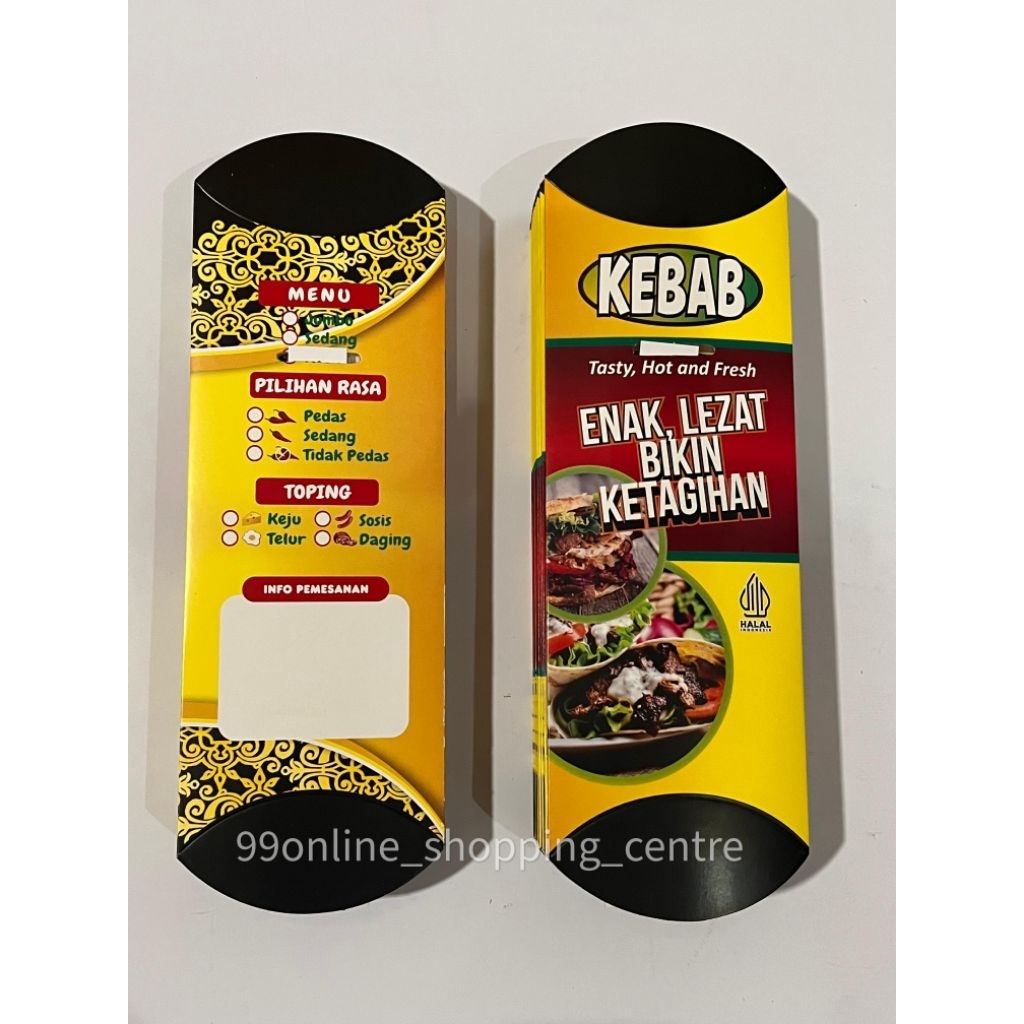 

[50pcs] Bungkus Kebab Jumbo Premium – Ivory Putih Elegan Anti Membosankan | Kemasan Bungkus Wadah Kebab | Dus Kebab | Kertas bungkus Kebab