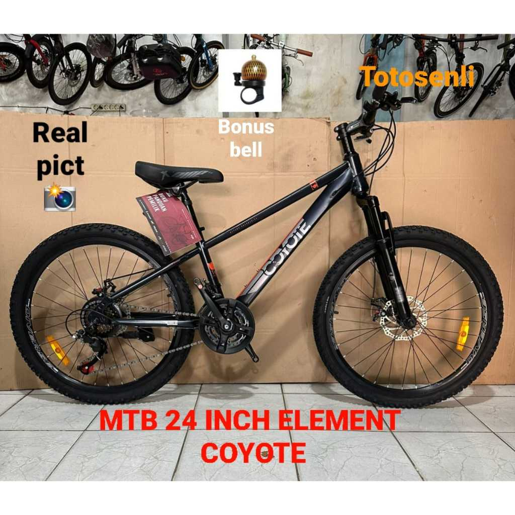 SEPEDA GUNUNG MTB 24 INCH ELEMENT COYOTE SEPEDA GUNUNG 24 INCH UNTUK DEWASA