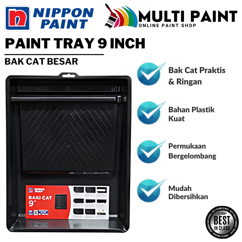NIPPON PAINT BAK CAT BESAR 9 INCH NIPPON PAINT BAK CAT ROLL BESAR NIPPON EMBER CAT BESAR 9 INCH