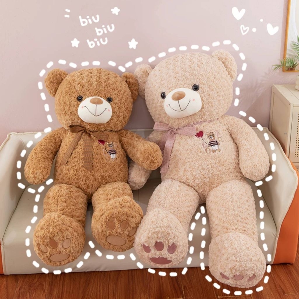 New Boneka Cute Bear Telapak Boneka Beruang Teddy Bear Jumbo