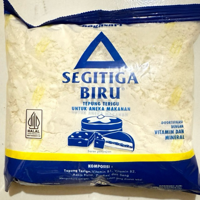 

Tepung Segitiga Biru 1/2kg | GRATIS ONGKIR INSTAN