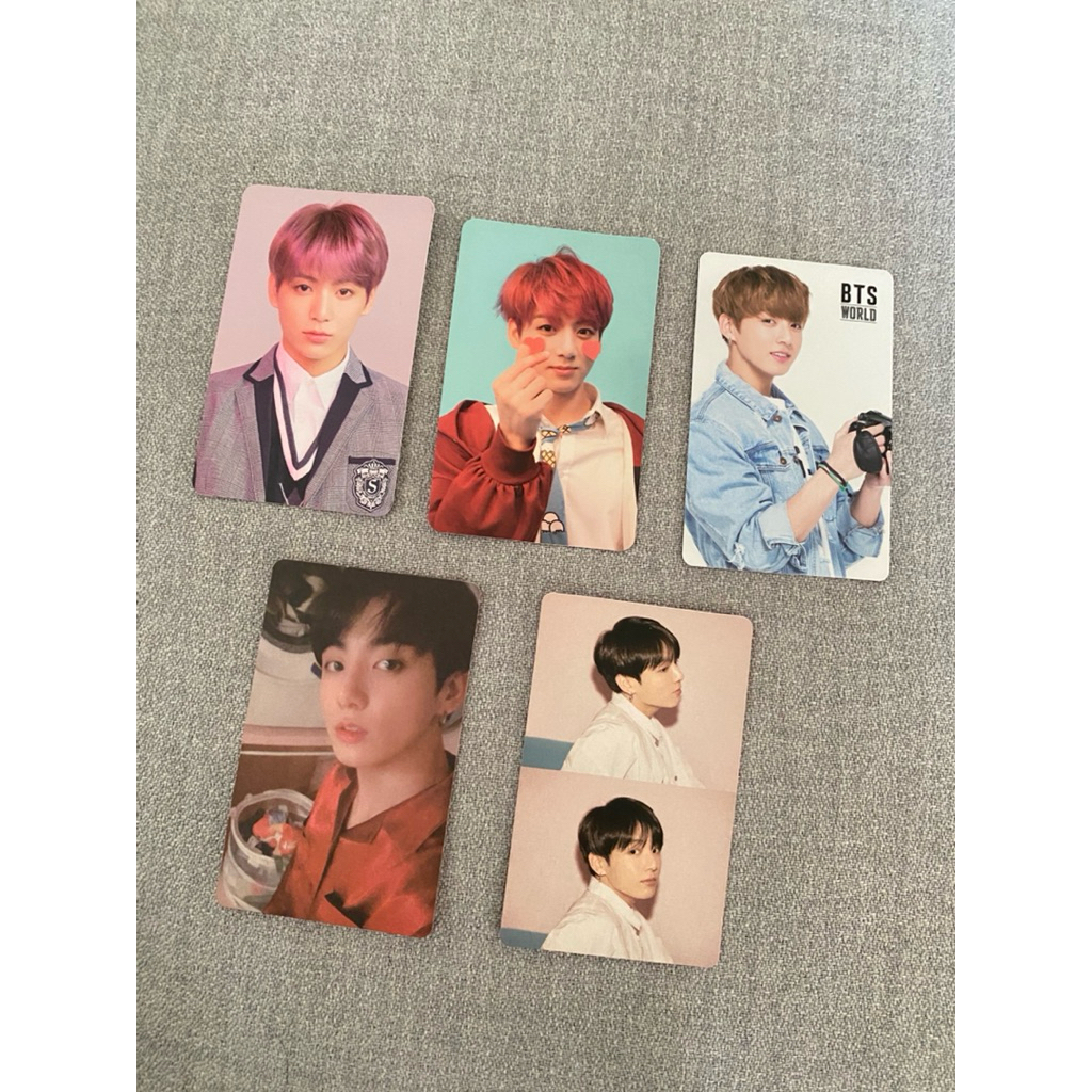 Photocard Official Jungkook BTS