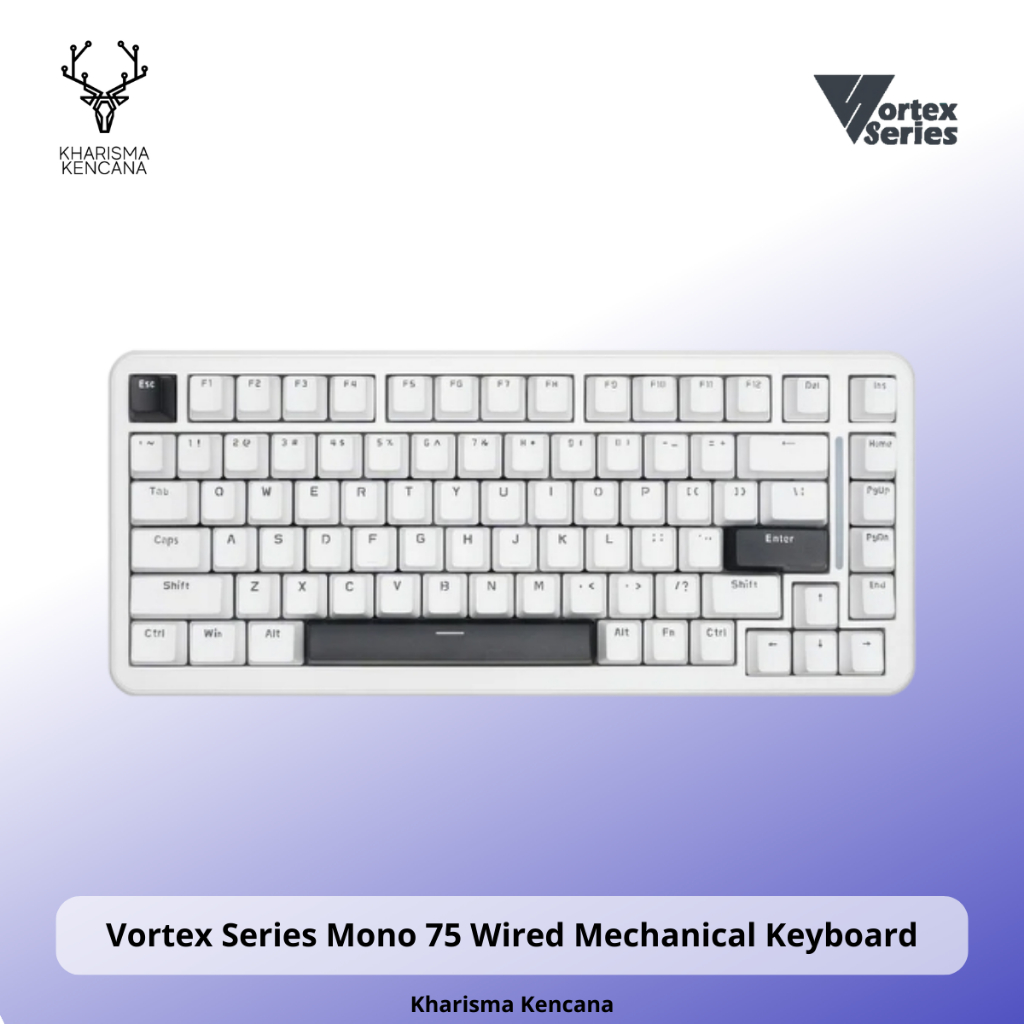 Vortex Series Mono 75 Wired Mechanical Keyboard