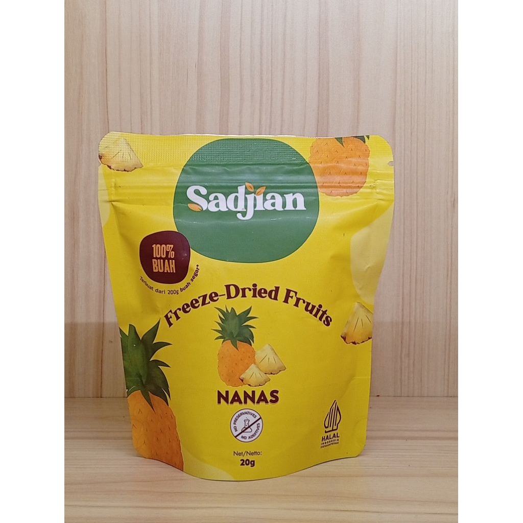 

Sadjian, Nanas Freeze Dried Fruit 20gr